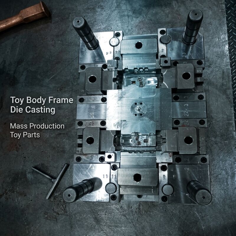 Toy Body Frame Aluminium Die Casting Mould High Precision Efficient For Kids Toys